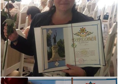 Diploma Dorinei Rotaru